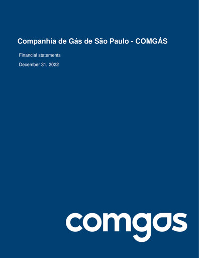 Thumbnail Comgás Financial Statement 2022