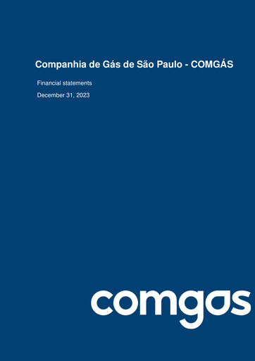 Thumbnail Comgás Financial Statement 2023