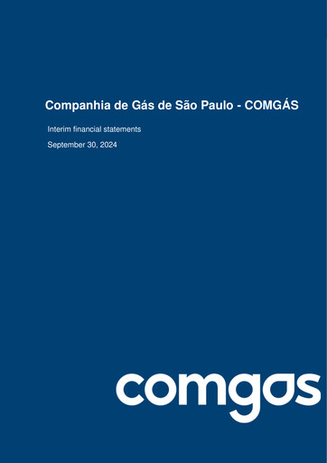 Thumbnail Comgás Quarterly Report 2024-q3