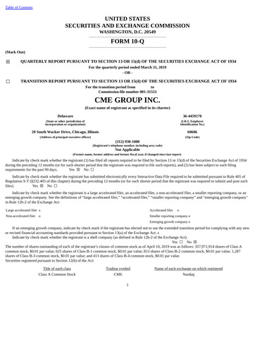 Thumbnail CME Group Quarterly Report 2019-q1