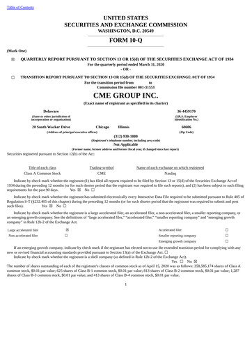 Thumbnail CME Group Quarterly Report 2020-q1