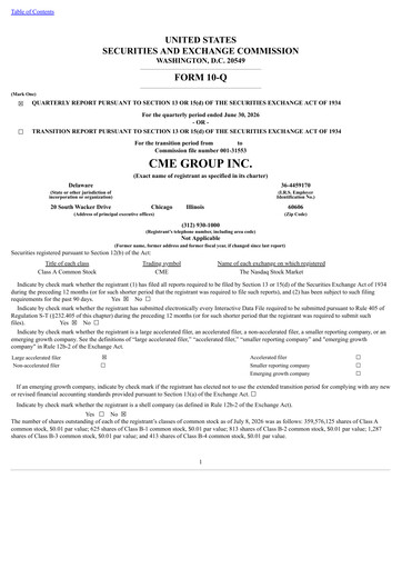 Thumbnail CME Group Quarterly Report 2026-q2