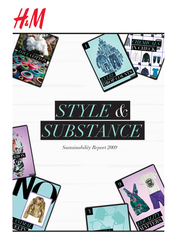 Thumbnail H&M Sustainability Report 2009