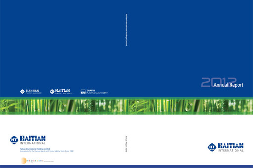 Thumbnail Haitian International Holdings Annual Report 2012