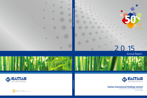 Thumbnail Haitian International Holdings Annual Report 2015