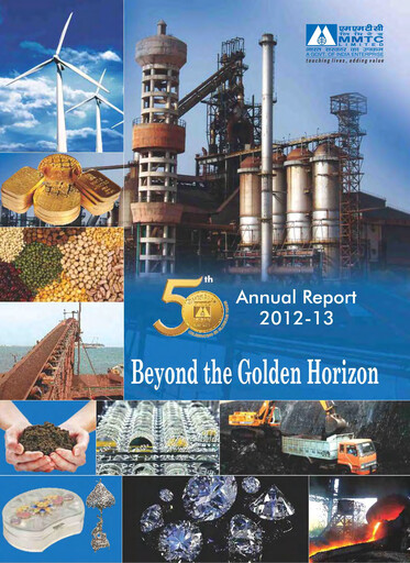 Thumbnail MMTC Annual Report 2012-2013