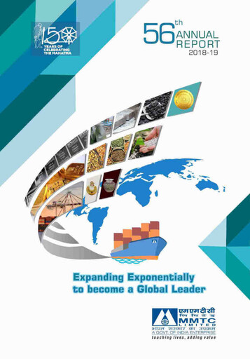 Thumbnail MMTC Annual Report 2018-2019
