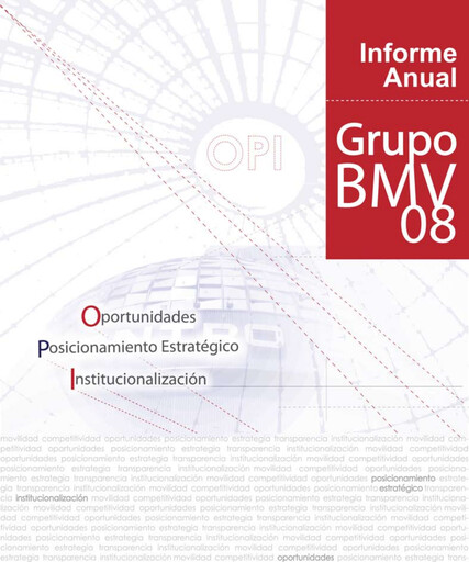 Thumbnail BMV (Bolsa Mexicana de Valores) Annual Report 2008