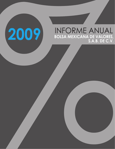 Thumbnail BMV (Bolsa Mexicana de Valores) Annual Report 2009