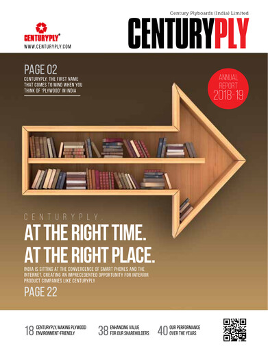 Thumbnail CenturyPly Annual Report 2019