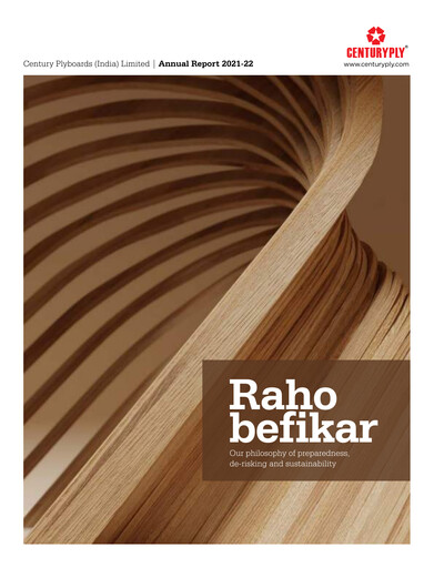 Thumbnail CenturyPly Annual Report 2022