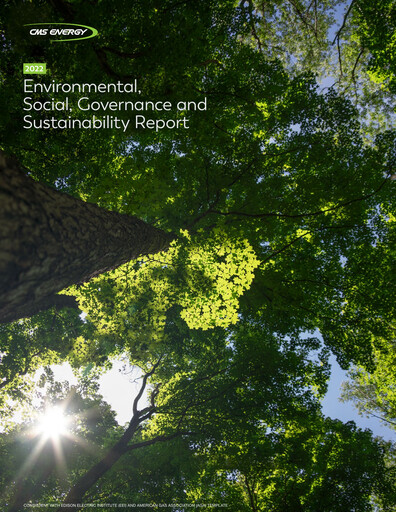 Thumbnail CMS Energy
 ESG Report 2022