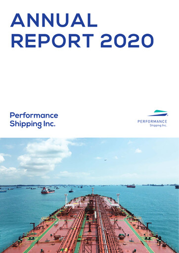 Thumbnail Performance Shipping
 Annual Report 2020