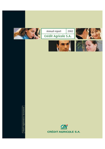 Thumbnail Crédit Agricole Annual Report 2002