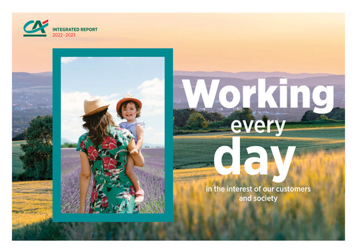 Miniature Crédit Agricole Rapport annuel 2022-2023