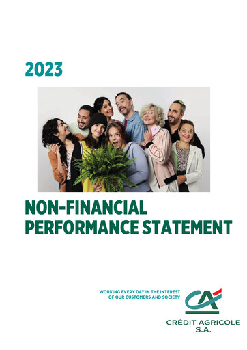 Thumbnail Crédit Agricole Sustainability Report 2023