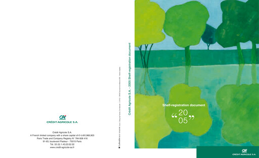 Thumbnail Crédit Agricole Universal Registration Document 2005