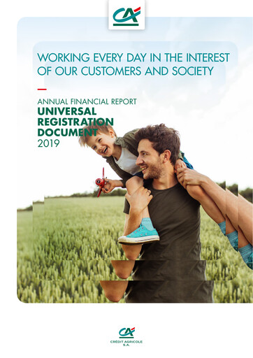 Thumbnail Crédit Agricole Universal Registration Document 2019