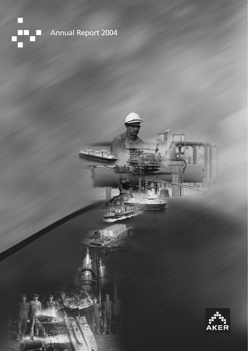 Thumbnail Aker ASA Annual Report 2004