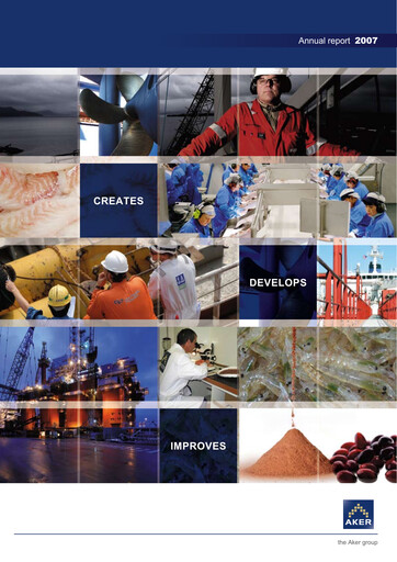 Thumbnail Aker ASA Annual Report 2007