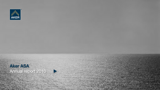 Thumbnail Aker ASA Annual Report 2010