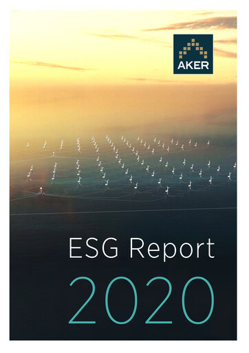 Thumbnail Aker ASA ESG Report 2020