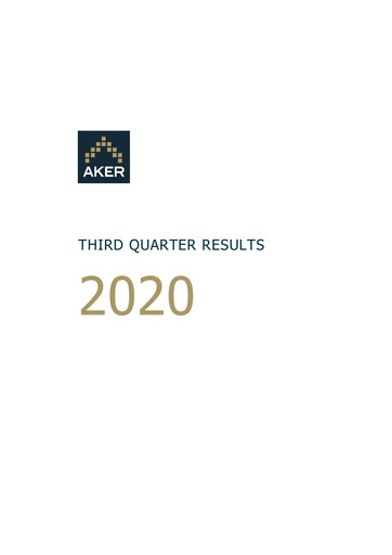 Thumbnail Aker ASA Quarterly Report 2020-q3
