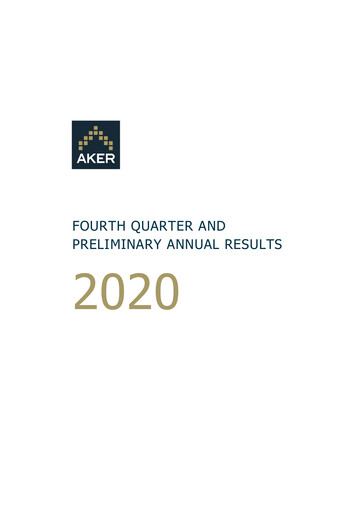 Thumbnail Aker ASA Quarterly Report 2020-q4