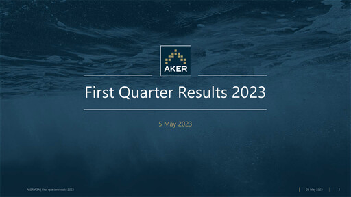 Thumbnail Aker ASA Quarterly Report 2023-q1