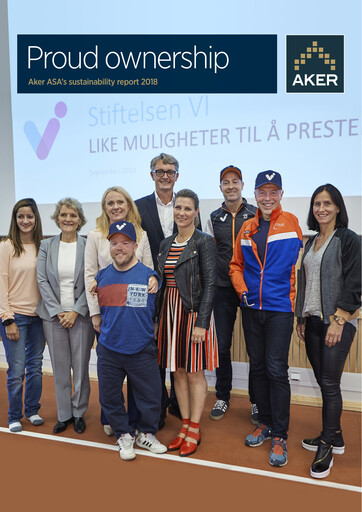 Thumbnail Aker ASA Sustainability Report 2018