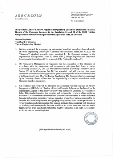 Miniature Varroc Rapport trimestriel 2023-q1