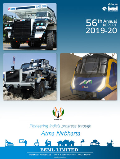 Thumbnail BEML Annual Report 2019-2020