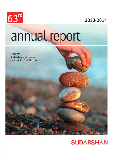Thumbnail Sudarshan Chemical Annual Report 2013-2014