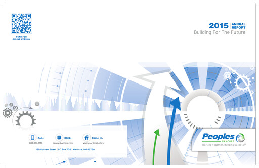 Thumbnail Peoples Bancorp Annual Report 2015