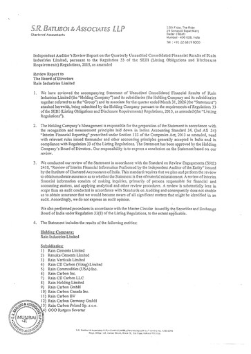 Thumbnail Rain Industries Quarterly Report 2026-q1