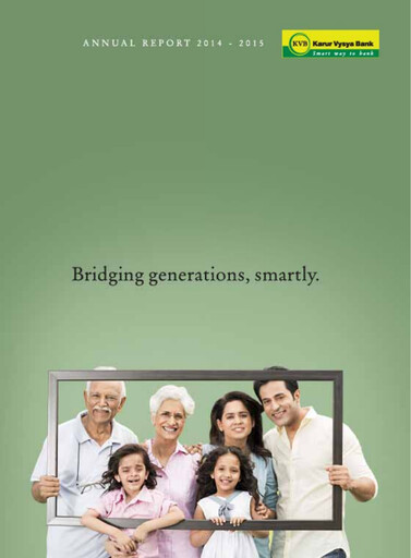 Thumbnail Karur Vysya Bank
 Annual Report 2014-2015