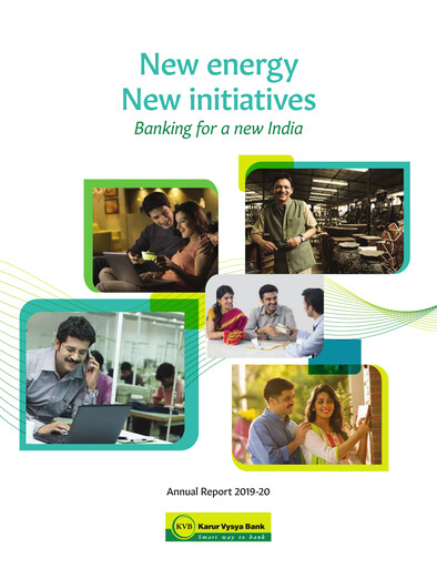 Thumbnail Karur Vysya Bank
 Annual Report 2019-2020