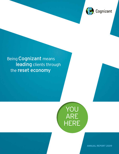 Thumbnail Cognizant Technology Solutions  Annual Report 2009