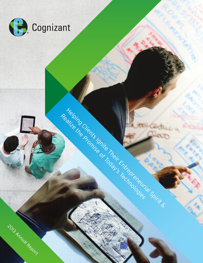 Thumbnail Cognizant Technology Solutions  Annual Report 2013