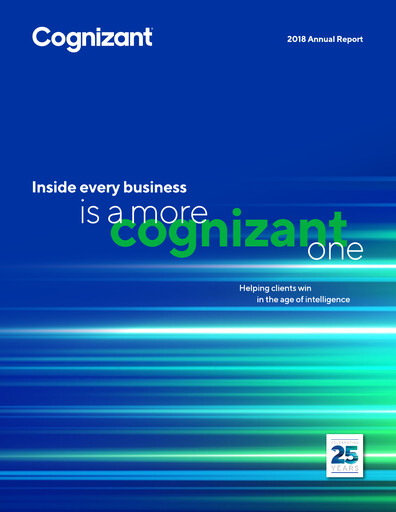 Thumbnail Cognizant Technology Solutions  Annual Report 2018