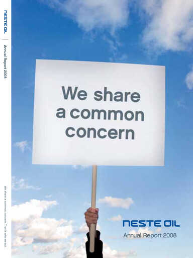 Thumbnail Neste Annual Report 2008