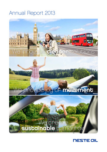 Thumbnail Neste Annual Report 2013