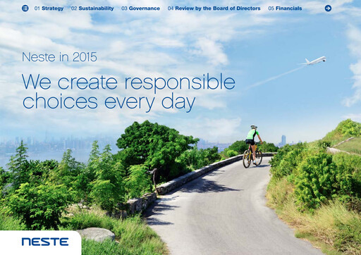 Thumbnail Neste Annual Report 2015