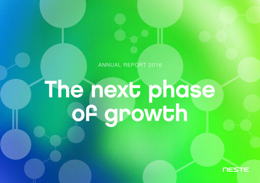 Thumbnail Neste Annual Report 2016