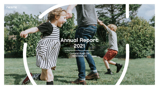 Thumbnail Neste Annual Report 2021