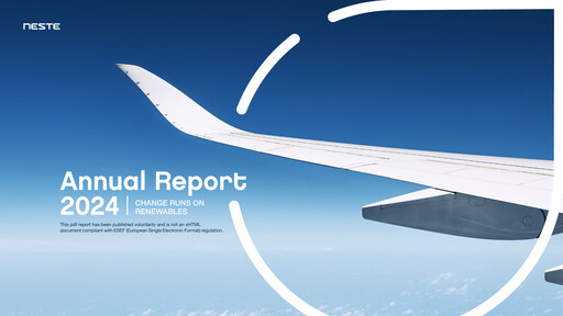 Thumbnail Neste Annual Report 2024