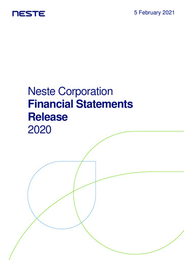 Thumbnail Neste Financial Report 2020