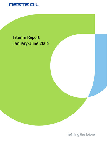 Thumbnail Neste Half-year Report 2006-h1