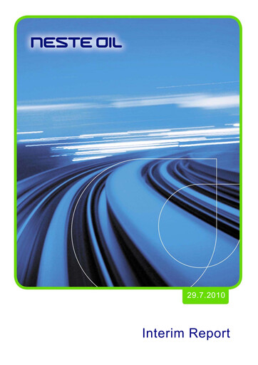 Thumbnail Neste Half-year Report 2010-h1