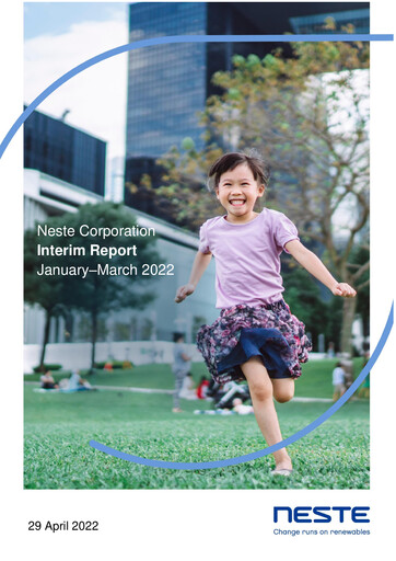 Thumbnail Neste Quarterly Report 2022-q1